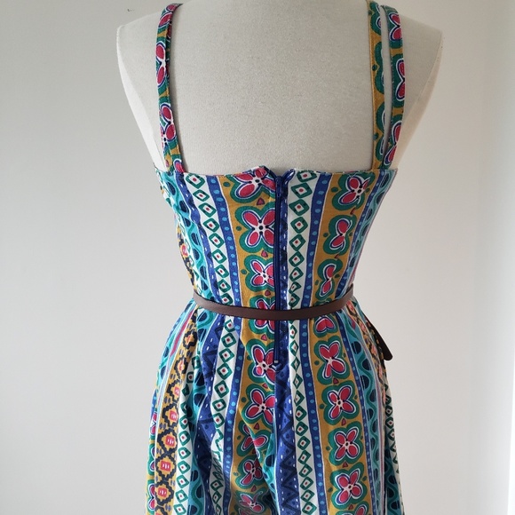 Vintage patterned romper size medium - Picture 2 of 6